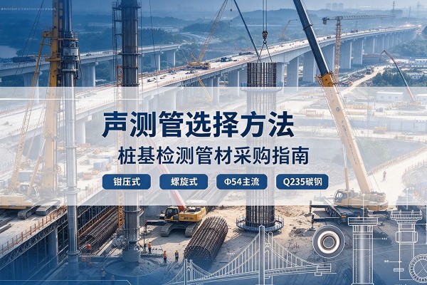 三原声测管选型标准