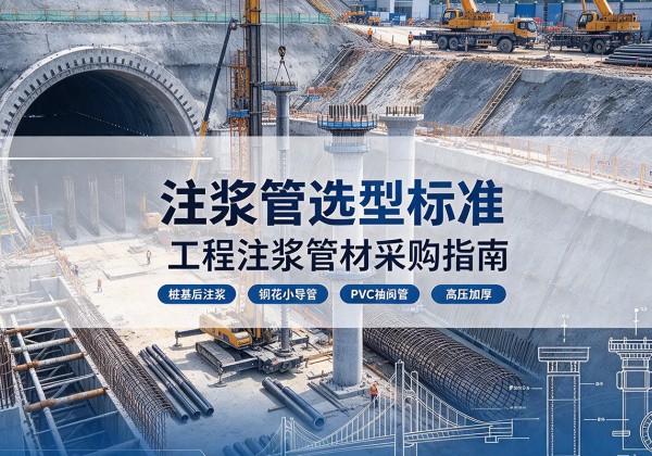 三原注浆管选型标准